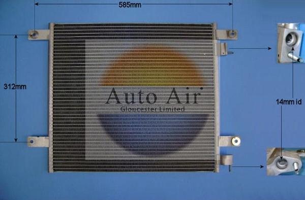Auto Air Gloucester 16-2022 - Condensator, climatizare allinparts.ro
