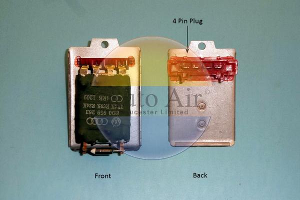 Auto Air Gloucester 20-0067 - Rezistenta intrare, ventilator aer conditionat - allinparts.ro