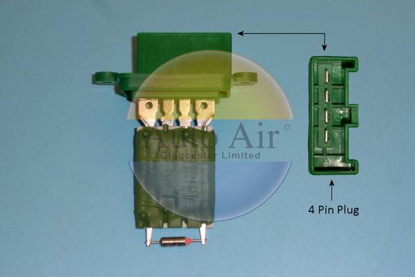 Auto Air Gloucester 20-0009 - Rezistenta intrare, ventilator aer conditionat allinparts.ro