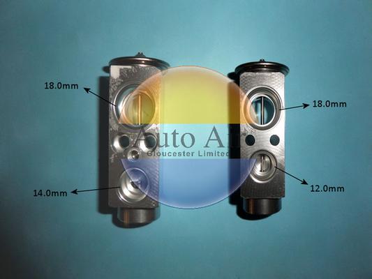 Auto Air Gloucester 22-1017 - Supapa expansiune, clima allinparts.ro