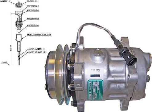 Autoclima 40405102 - Compresor, climatizare - allinparts.ro