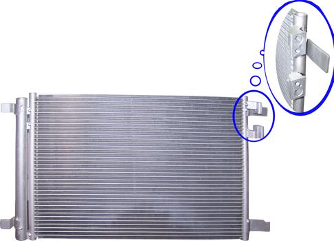 Autoclima 30311692CP - Condensator, climatizare - allinparts.ro