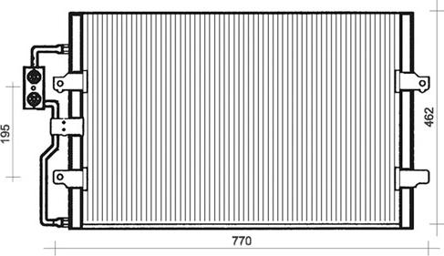 Autoclima 30311233CP - Condensator, climatizare allinparts.ro