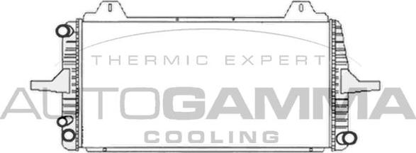 Autogamma 104172 - Radiator, racire motor allinparts.ro