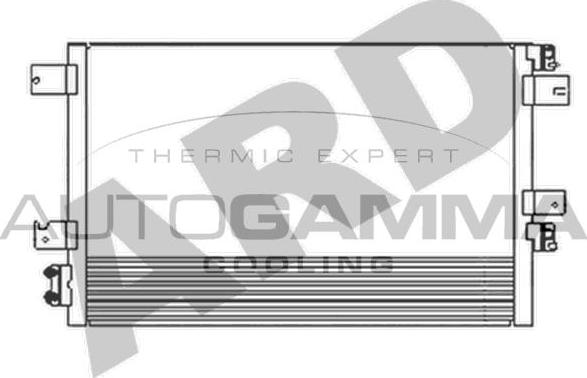 Autogamma 105597 - Condensator, climatizare allinparts.ro