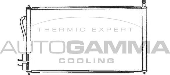 Autogamma 101230 - Condensator, climatizare - allinparts.ro
