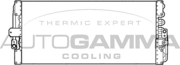 Autogamma 103619 - Condensator, climatizare allinparts.ro