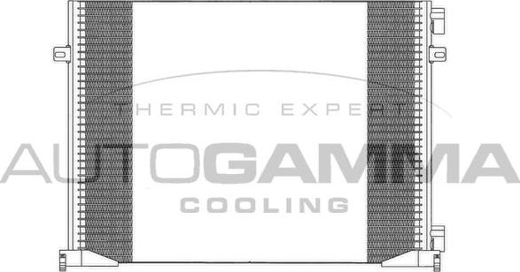Autogamma 103197 - Condensator, climatizare - allinparts.ro