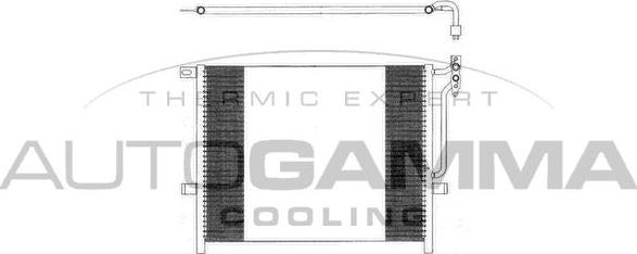 Autogamma 103298 - Condensator, climatizare - allinparts.ro