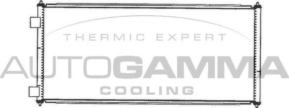 Autogamma 102658 - Condensator, climatizare allinparts.ro