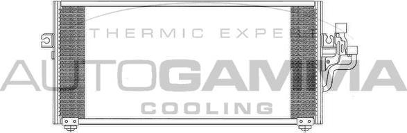 Autogamma 102712 - Condensator, climatizare - allinparts.ro