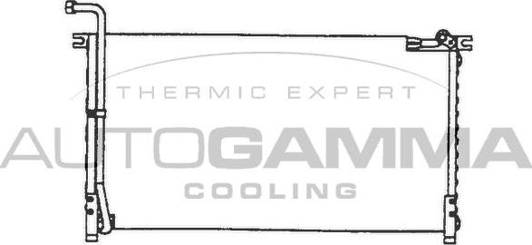 Autogamma 102730 - Condensator, climatizare - allinparts.ro