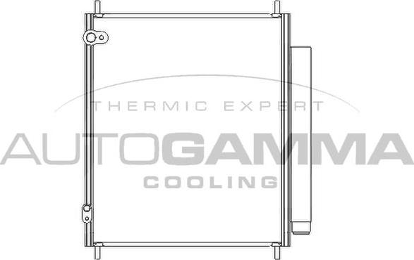 Autogamma 107294 - Condensator, climatizare allinparts.ro