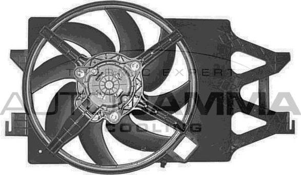 Autogamma GA201476 - Ventilator, radiator - allinparts.ro
