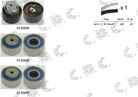 Autokit 04.5302 - Set curea de distributie allinparts.ro