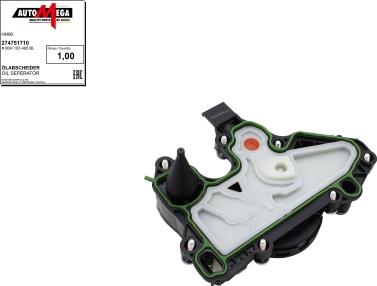 Automega 274751710 - Separator ulei, ventilatie bloc motor - allinparts.ro