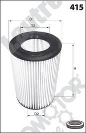 Automotor France LAT242 - Filtru aer - allinparts.ro