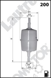 Automotor France LATE01 - Filtru combustibil allinparts.ro
