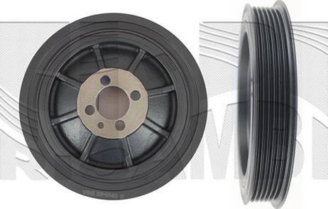 Autoteam A09652 - Fulie curea, arbore cotit allinparts.ro