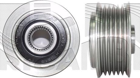 Autoteam A09100 - Fulie, alternator allinparts.ro