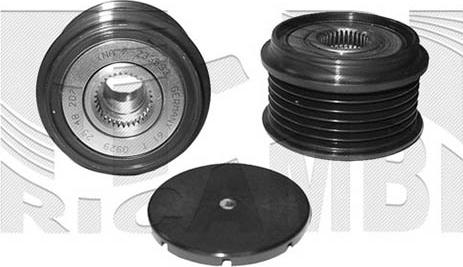Autoteam A04676 - Fulie, alternator - allinparts.ro