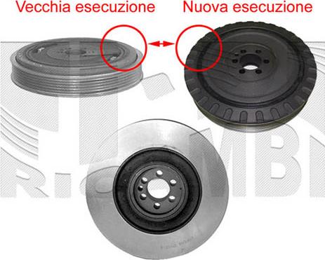 Autoteam A04116 - Fulie curea, arbore cotit allinparts.ro