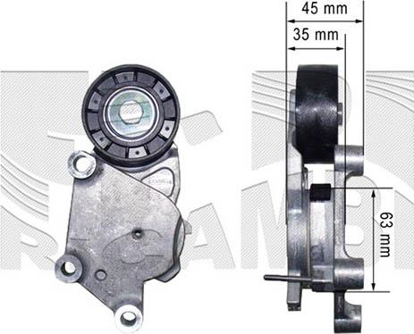 Autoteam A04716 - Intinzator curea, curea distributie - allinparts.ro