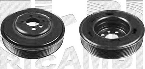 Autoteam A06100 - Fulie curea, arbore cotit - allinparts.ro