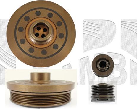 Autoteam A08488 - Fulie curea, arbore cotit - allinparts.ro
