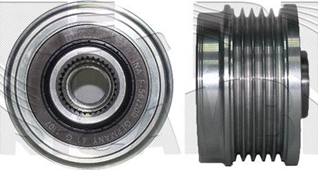Autoteam A08544 - Fulie, alternator allinparts.ro