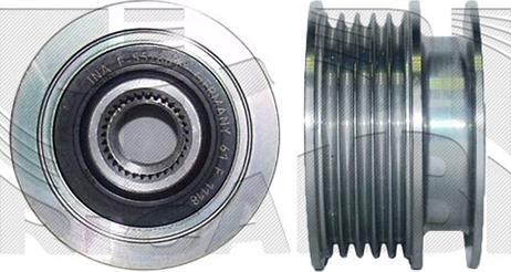 Autoteam A08140 - Fulie, alternator - allinparts.ro