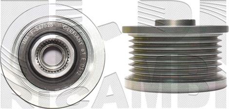 Autoteam A07680 - Fulie, alternator - allinparts.ro