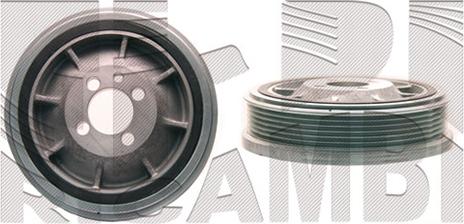Autoteam A07108 - Fulie curea, arbore cotit - allinparts.ro