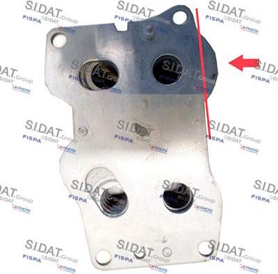 Autoteam E90282 - Radiator ulei, ulei motor - allinparts.ro