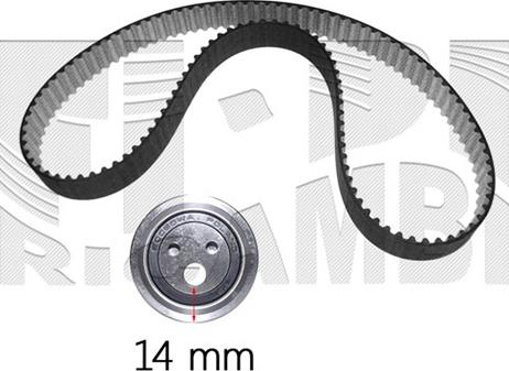 Autoteam KAT1663 - Set curea de distributie - allinparts.ro