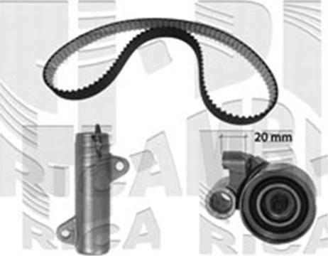 Autoteam KAT1702 - Set curea de distributie allinparts.ro
