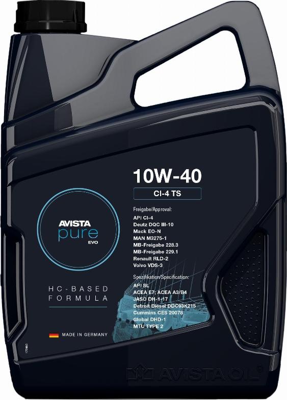 AVISTA 116 - Ulei de motor allinparts.ro
