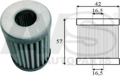 AVS Autoparts G150 - Filtru combustibil allinparts.ro