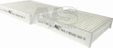 AVS Autoparts HB181-2 - Filtru, aer habitaclu allinparts.ro