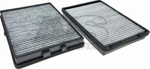 AVS Autoparts HB134C-2 - Filtru, aer habitaclu - allinparts.ro