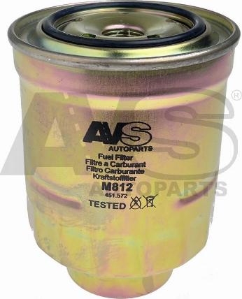 AVS Autoparts M812 - Filtru combustibil allinparts.ro