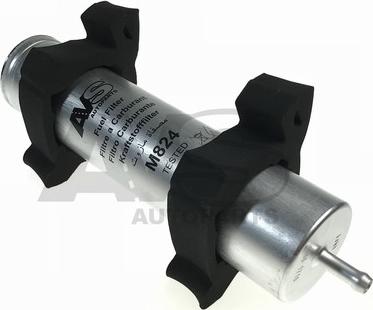 AVS Autoparts M824 - Filtru combustibil - allinparts.ro