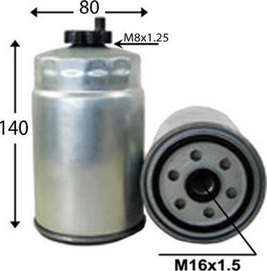 Azumi FC41005 - Filtru combustibil allinparts.ro