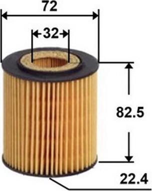 Azumi OE53030 - Filtru ulei - allinparts.ro