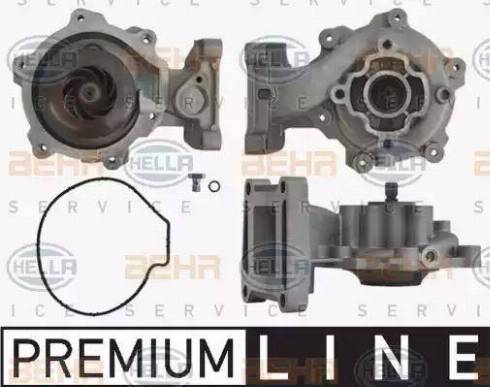BEHR HELLA Service 8MP 376 803-121 - Pompa apa - allinparts.ro