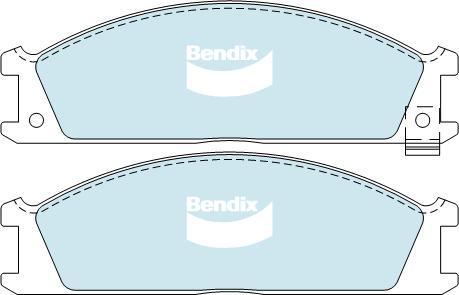 BENDIX DB438 GCT - Set placute frana,frana disc allinparts.ro