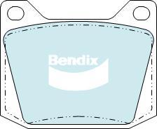 BENDIX DB525 GCT - Set placute frana,frana disc - allinparts.ro