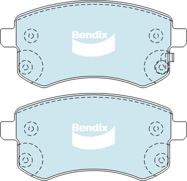 BENDIX DB1930 GCT - Set placute frana,frana disc - allinparts.ro