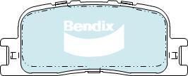 BENDIX DB1463 4WD - Set placute frana,frana disc allinparts.ro
