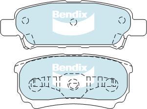 BENDIX DB1686 GCT - Set placute frana,frana disc - allinparts.ro